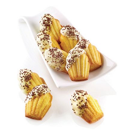 Madeleines mould silicone